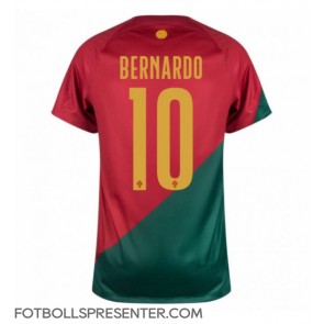 Portugal Bernardo Silva #10 Hemma Matchtröja VM 2022 Kortärmad
